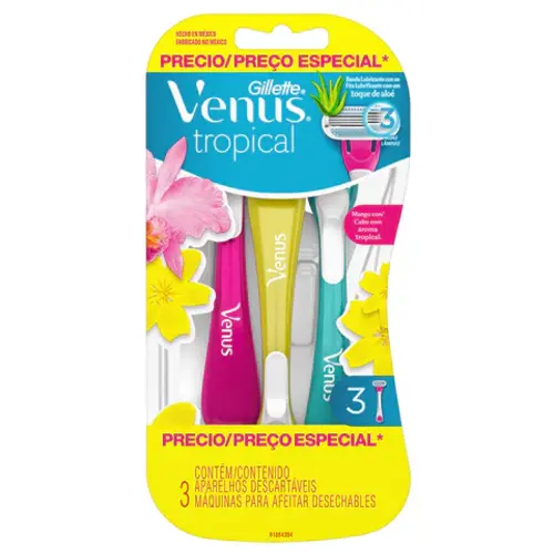 GI115_SIN_1200X1500_1_480x-ezgif.com-resize خود تراش یکبار مصرف کلمبیایی ژیلت ونوس Gillette Venus Tropical Máquinas بسته 3 عددی - Image 1
