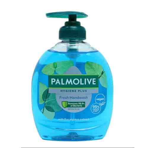 Untitled-1 صابون دست ایتالیایی آنتی باکتریال پالمولیو Palmolive - Hygiene Plus حاوی عصاره اکالیپتوس 300 میل - Image 1
