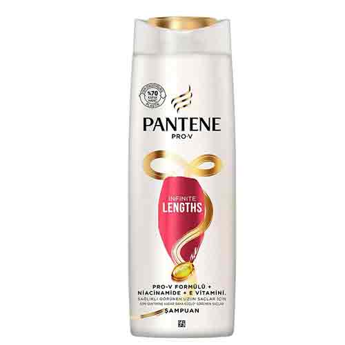 Untitled-12 شامپو سر پنتن Pantene Infinite Lengths ترمیم کننده 350 میل - Image 1