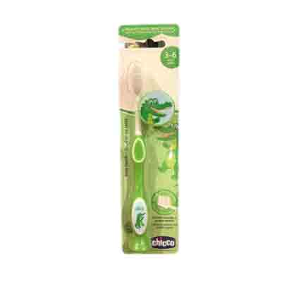 Untitled-2 مسواک کودک چیکو Chicco Milk Teeth مناسب 3 تا 6 سال (سبز) - Image 1