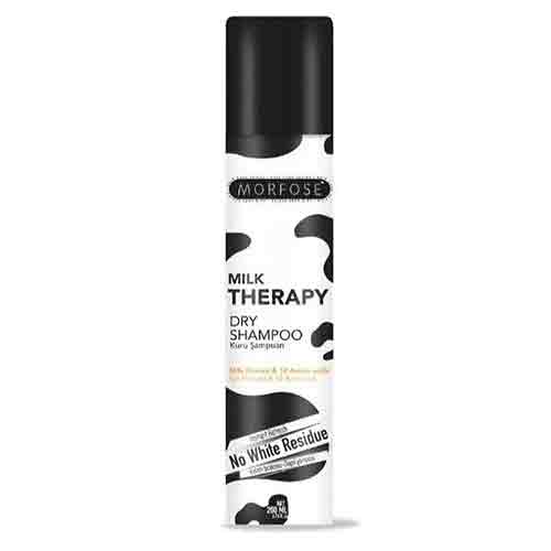Untitled-6 شامپو خشک شیر مورفوس Morfose Milk Therapy حجم دهنده مو 200 میل - Image 1