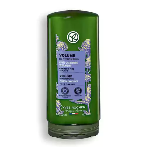 download نرم کننده حجم دهنده مو فرانسوی ایوروشه Yves Rocher Volume Plumping Conditioner با عصاره پپتید کینوا مناسب موهای ضعیف 200 میل - Image 1