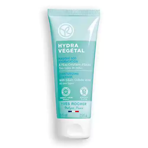 download ماسک صورت مرطوب کننده فرانسوی ایوروشه YVES ROCHER Moisturizing SOS Hydration مناسب انواع پوست 75 میل - Image 1