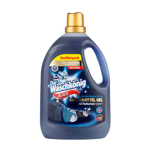 img62568_36519 ژل ماشین لباسشویی آلمانی کینگ یونیورسال Der Waschkönig C.G. Black UNIVERSAL مناسب لباس های تیره 3.305 لیتر - Image 1