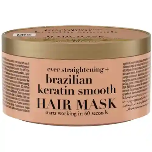 05255740803881____1__600x600-ezgif.com-optiwebp ماسک موی صاف کراتینه برزیلی او جی ایکس Brazilian Keratin Smooth مناسب موهای شکننده حجم 300 میل - Image 1
