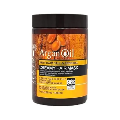 61-eEqhlTjL-ezgif.com-resize ماسک مو روغن آرگان لایتنس Lightness Argan Oil HairMask مناسب انواع مو 1000 میل - Image 1