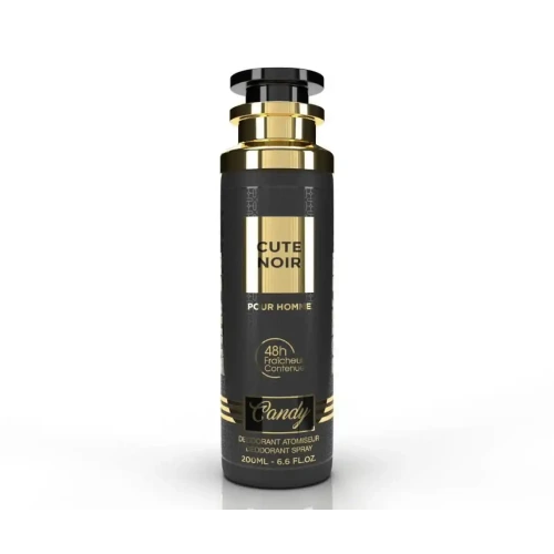 Kandy deodorizing spray2 اسپری خوشبو کننده بدن کانادایی کندی Candy CUTE NOIR کیوت نویر 200 میل - Image 1