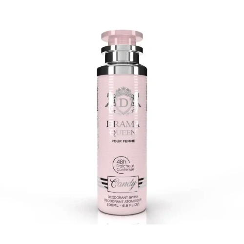 Kandy deodorizing spray5 اسپری خوشبو کننده بدن کانادایی کندی Candy DRAMA QUEEN درما کویین 200 میل - Image 1