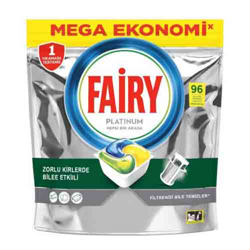 Untitled-1 قرص ماشین ظرفشویی فیری پلاتینوم Fairy platinum بسته 96 عددی (هلندی) - Image 1