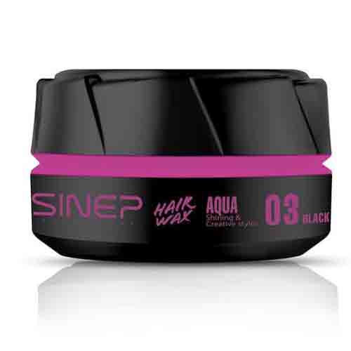 Untitled-1 واکس مو سینپ 03 Sinep Hair Wax - Aqua Black زرد 150 میل - Image 1