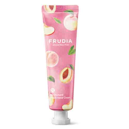 Untitled-1 کرم مرطوب کننده دست فرودیا FRUDIA - Peach (محصول کره جنوبی ) عصاره هلو 30 گرم - Image 1