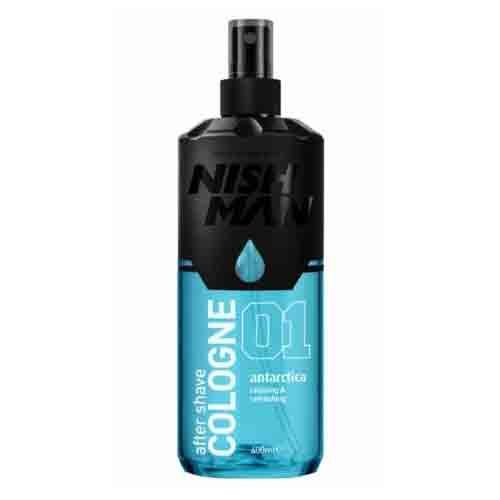 Untitled-1 ادکلن افتر شیو نیشمن NISHMAN - AFTER SHAVE Cologne کد 01 با رایحه ای نفیس 400 میل - Image 1