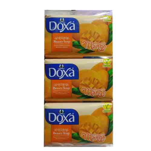 Untitled-1 صابون دست دوکسا DOXA - Mango رایحه انبه بسته 6 تایی 6* 125 گرم - Image 1