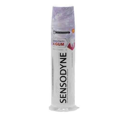 Untitled-3 خمیردندان پمپی سنسوداین Sensodyne Sensitivity & Gum مناسب لثه های ضعیف 100 میل - Image 1