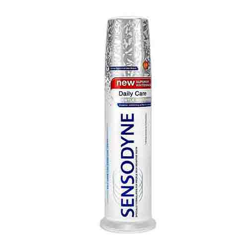 Untitled-6 خمیردندان پمپی انگلیسی سنسوداین Sensodyne Daily Care سفید کننده 100 میل - Image 1