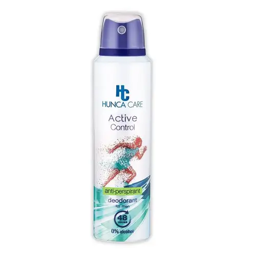 hunca-care-deodorant-active-control-15-95b5-1-ezgif.com-resize اسپری بدن مردانه هونجا کر Hunca Care Keratin Active با رایحه تازه و خنک 150 میل - Image 1