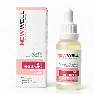 ikjuhygfdsa سرم ضد لک و مرطوب کننده نیوول Newwell Skin Regenerating حاوی روغن آرگان 30 میل - Image 1