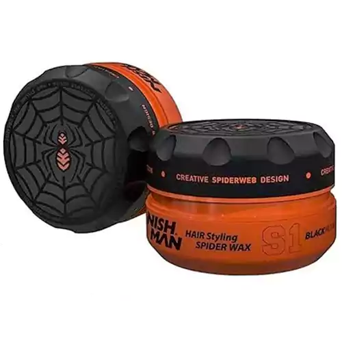 nishman4 واکس مو نیشمن عنکبوتی NISHMAN S1 STYLING WAX نارنجی 150 میل - Image 1