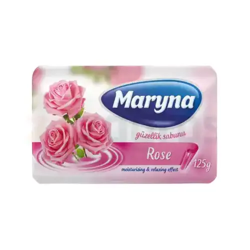 ------125----600x600.jpg-ezgif.com-resize صابون مارینا Maryna مدل rose با رایحه گل رز 125 گرم - Image 1