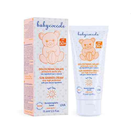 Untitled-1 کرم ضد آفتاب کودک ایتالیایی بیبی کوکول Babycoccole Sun Cream مناسب برای پوست حساس 75 میل - Image 1
