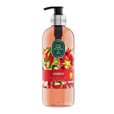 صابون مایع ارگانیک ایوب صبری EYUP SABRI AMBER با با رایحه عنبر 500 میل