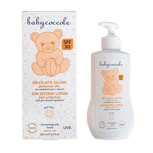 Untitled-8 لوسیون ضد آفتاب سوختگی ایتالیایی بیبی کوکول Babycoccole Sun Care مناسب پوست معمولی و حساس 200 میل - Image 1