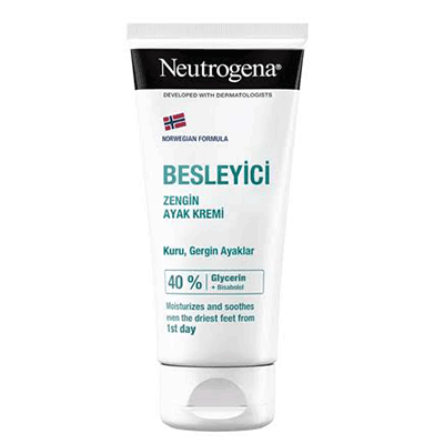 nhyu76tfc کرم ترک پا نوتروژنا Neutrogena Besleyici مناسب پوست های خشک 100 میل - Image 1