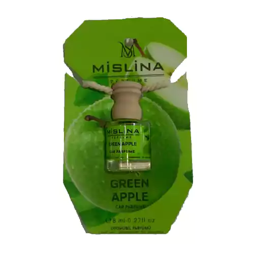 photo_2024-11-24_10-53-26 خوشبو کننده خودرو میسلینا Mislina Green apple با رایحه سیب سبز 8 میل - Image 1