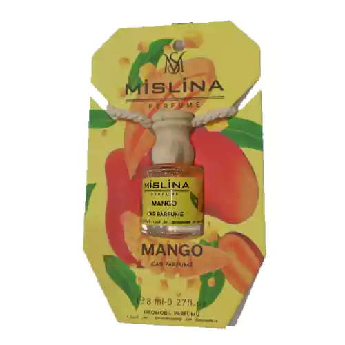 photo_2024-11-24_10-53-48 خوشبو کننده خودرو میسلینا Mislina Mango با رایحه انبه 8 میل - Image 1
