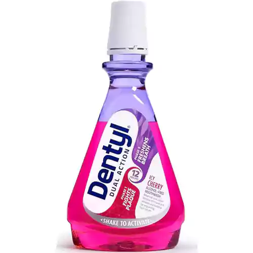 51vH9AnOqhL._AC_SX425_ دهانشویه بریتانیایی دنتیل Dentyl Cherry Mouthwash با طعم گیلاس 500 میل - Image 1