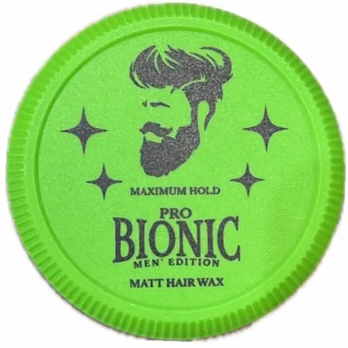 560x5604-ezgif.com-resize واکس مو بیونیک BIONIC PRO MAX Hold حالت دهنده مو مات 150 میل - Image 1