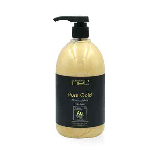 Untitled-1 ماسک مو یونانی ایمل Imel Mask Pure Gold مناسب انواع مو 1000 میل - Image 1