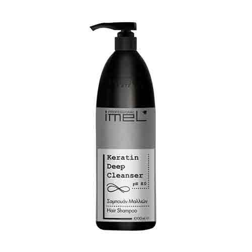 Untitled-2 شامپو سر یونانی ایمل Imel Deep Keratin Cleanser پاک کننده کراتینه 1000 میل - Image 1