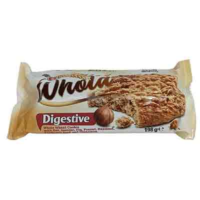 Untitled-5 کوکی فندقی اتی هولا دایجستیو Eti Whola Digestive گندم کامل 198 گرم تاریخ 2025/07/17 - Image 1