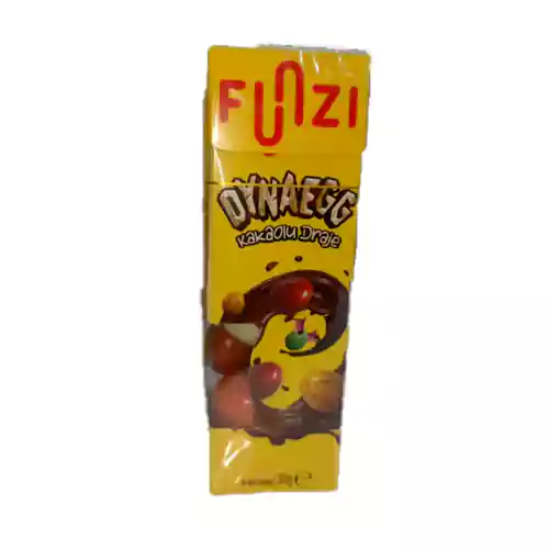 photo_2024-12-31_12-16-45 دراژه گرد فیوژن FUSION DINAEGG Cocoa Dragee با طعم شکلاتی 30 گرم - Image 1