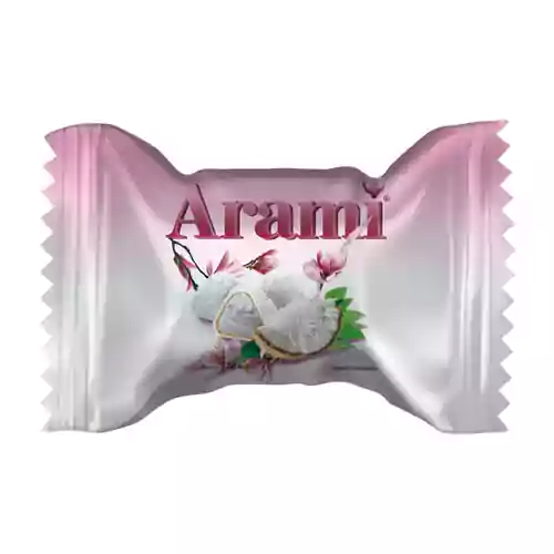 31175792 تافی پذیرایی روسی اسن آرامی ESSEN Arami с кокосовой стружкой با طعم نارگیل 200 گرم - Image 1