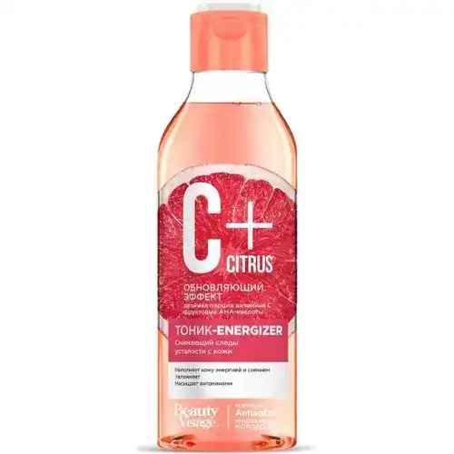 7044453636-ezgif.com-optiwebp تونیک شستشوی صورت روسی ویتامین سی CITRUS Vitamin C پاک کننده عمیق پوست 245 میل - Image 1