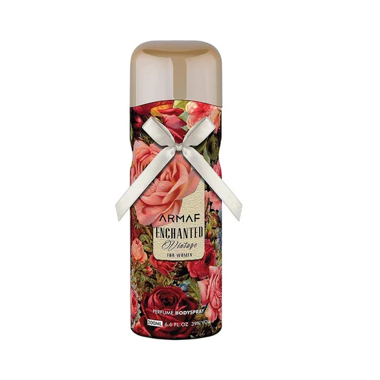 Armaf Enchanted Vintage اسپری بدن زنانه آرماف انچانتد Armaf Enchanted Vintage رایحه قدیمی و خاص 200 میل - Image 1