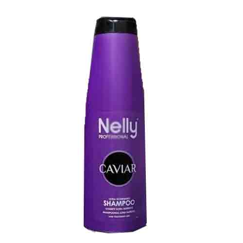 CAVIAR-SHAMPOO-NELLY-400-ML شامپو مغذی و ترمیم کننده اسپانیایی نلی NELLY - CAVIAR حاوی عصاره خاویار 400 میل - Image 1