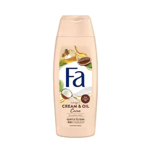 Fa Cream and Oil Shower Cream شامپو بدن فرانسوی فا کرم و روغن Fa Cream and Oil رایحه خوشمزه کره کاکائو 250 میل - Image 1