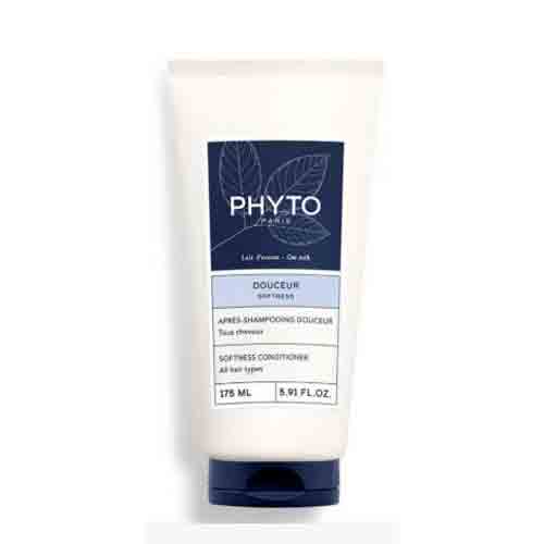 Gentle-Conditioner---All-Hair---Phyto---175-ml نرم کننده فرانسوی فیتو PHYTO Douceur Softness مناسب انواع مو 175 میل - Image 1