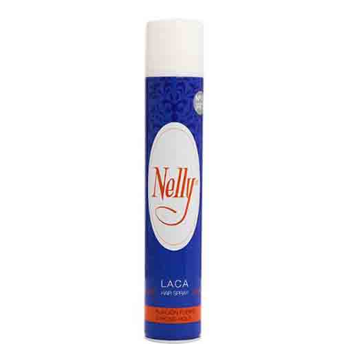 Nelly-LACA-hair-spray,-STRONG-HOLD,-400-ml اسپری حالت دهنده قوی مو اسپانیایی نلی NELLY LACA حجم دهنده 400 میل - Image 1
