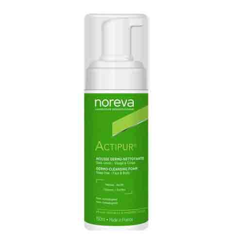 Noreva-Actipur-Dermo-Cleansing-Foam فوم شستشوی صورت فرانسوی نوروا اکتیپور Noreva Actipur مناسب پوست های چرب 150 میل - Image 1