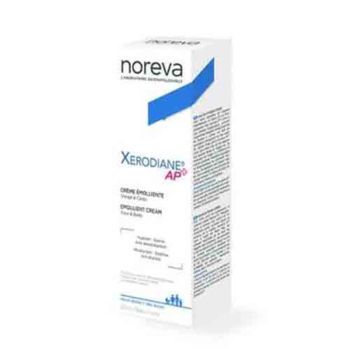 Noreva-Xerodiane-Ap+-Emollient-cream-200ml کرم مرطوب کننده و آبرسان فرانسوی نوروا زیرودیان +NOREVA، XERODIANE AP حاوی امگا 3 و 6 و مواد مغذی 200 میل تاریخ 2025/12 - Image 1