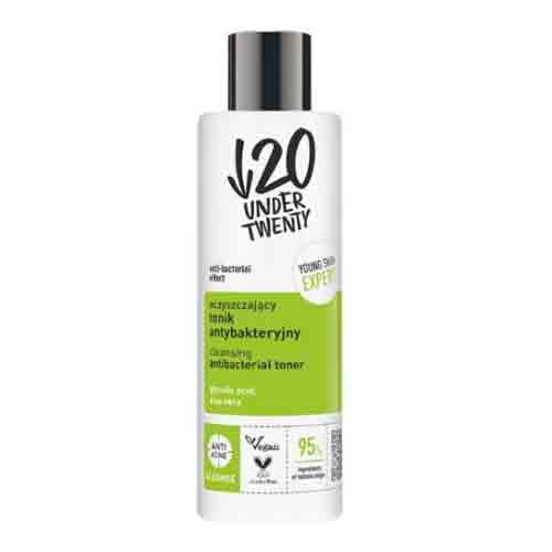 Under-Twenty-Anti-Acne-oczyszczający-tonik-do-twarzy-200-ml تونر صورت لهستانی آندر توئنتی Under Twenty ضد آکنه 200 میل - Image 1