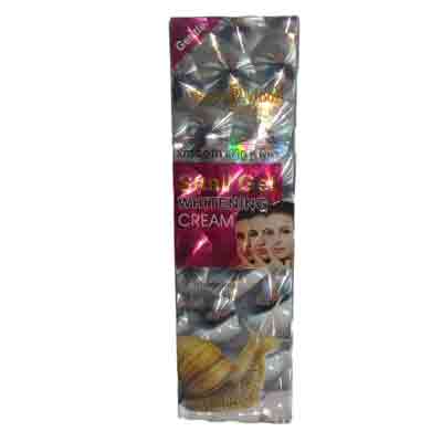 Untitled-21 کرم سفید کننده پوست و ضد لک کلاژن حلزون مجیک موون Magic moon Snail Gel Whitening Cream حجم 100 گرم - Image 1