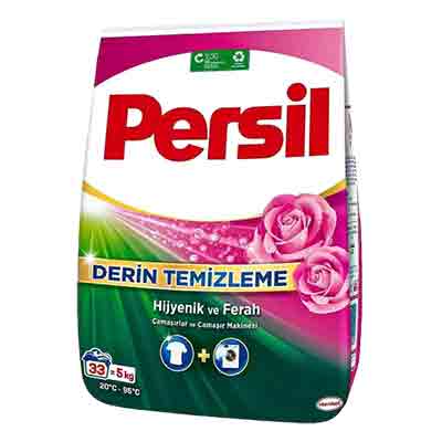 Untitled-21 پودر لباسشویی پرسیل Persil DERIN TEMIZLEME با رایحه گل رز 5 کیلو - Image 1