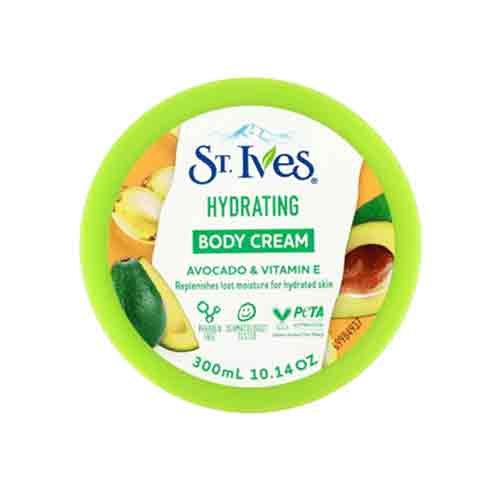 Untitled-3 کرم بدن استیوز St. Ives Avocado & Vitamin E حاوی روغن آووکادو و ویتامین ای 300 میل - Image 1