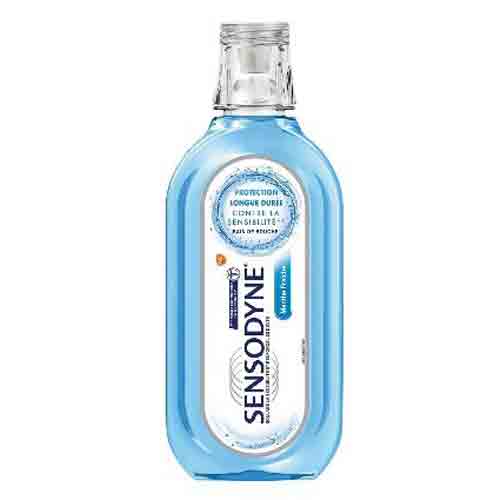 Sensodyne Fresh Mint دهانشویه بریتانیایی سنسوداین Sensodyne Fresh Mint با طعم نعنا 500 میل - Image 1