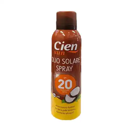 Cien Sun Oil Spray اسپری ضد آفتاب نارگیل سی ان Cien SPF 20 مراقبت از پوست 200 میل - Image 1